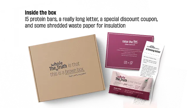 Personalised Box - Pack of 15 Protein Bars - Thumbnail 3