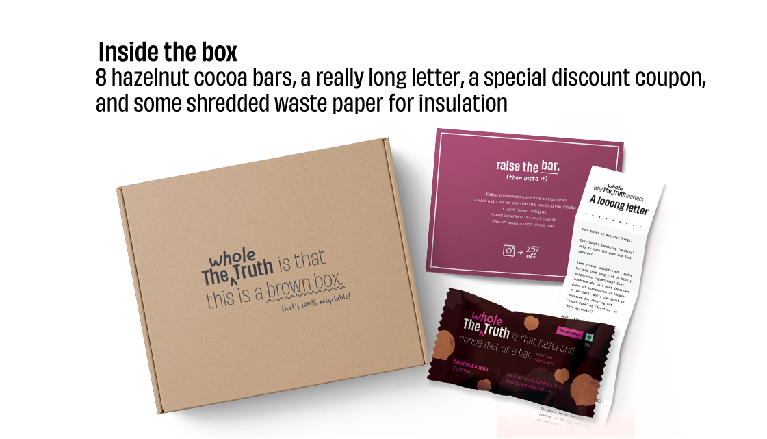 Hazelnut Cocoa Protein Bars - Box of 8 - Thumbnail 5
