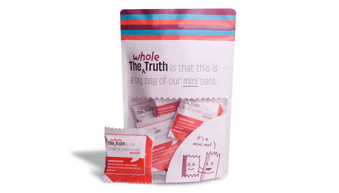 Cranberry Mini Protein Bars - Box of 12 - Image 3