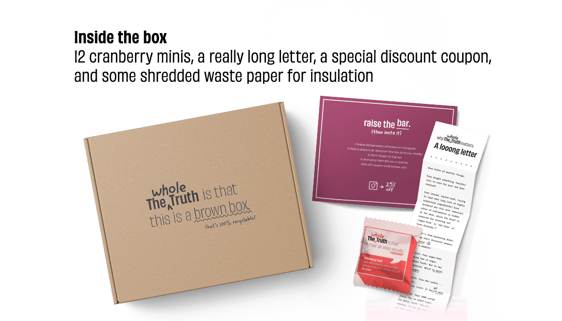 Cranberry Mini Protein Bars - Box of 12 - Image 6