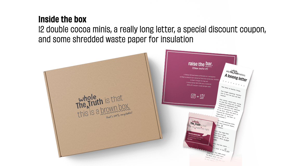 Double Cocoa Mini Protein Bars - Box of 12 - Image 6