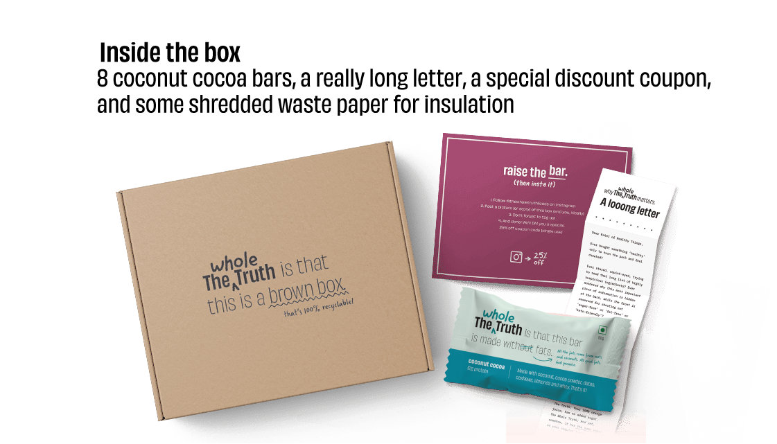 Coconut Cocoa Protein Bars - Box of 8 - Thumbnail 5