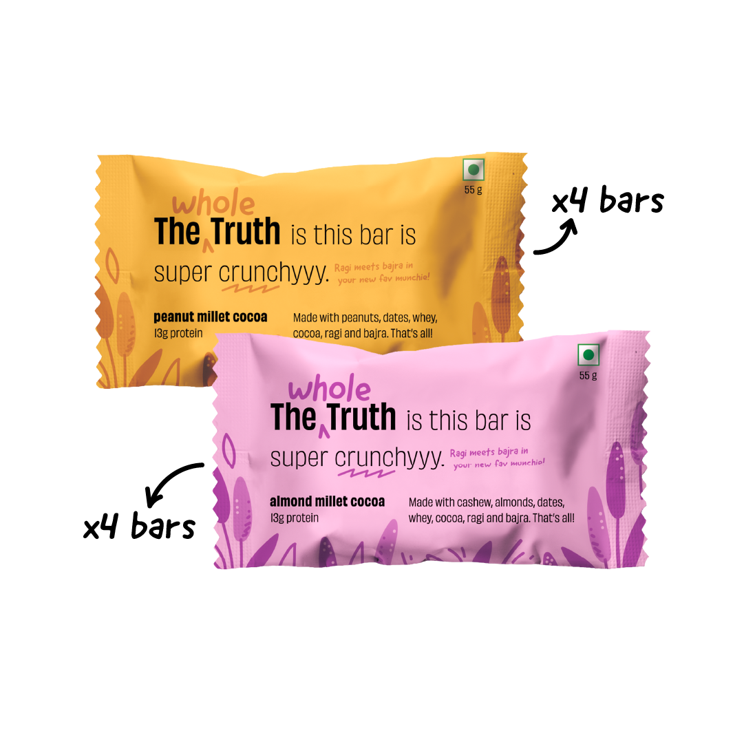 All in One - Pack of 8 Millet Bars