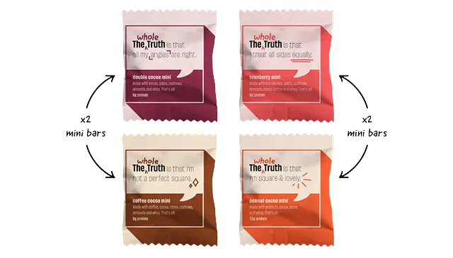 Everyone Party - Pack of 8 Mini Protein Bars