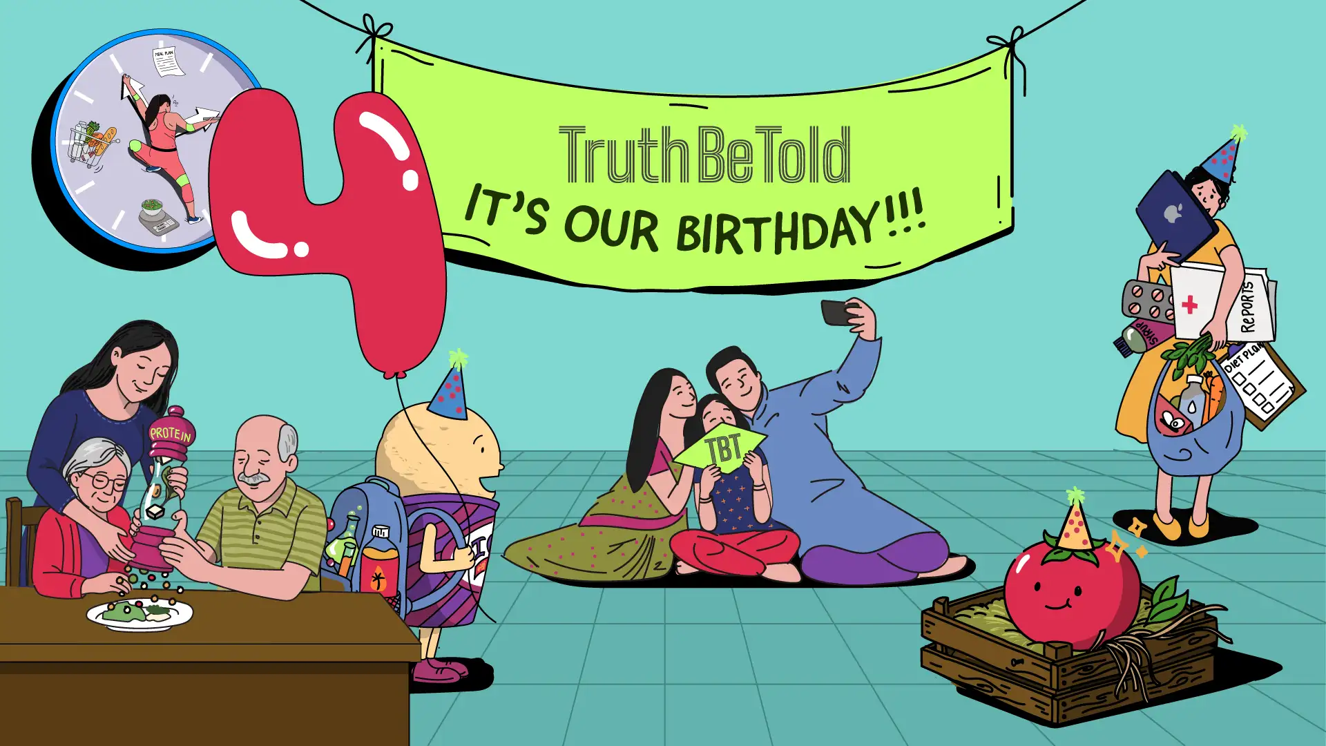 We turned 4. Come hang out with us? :)