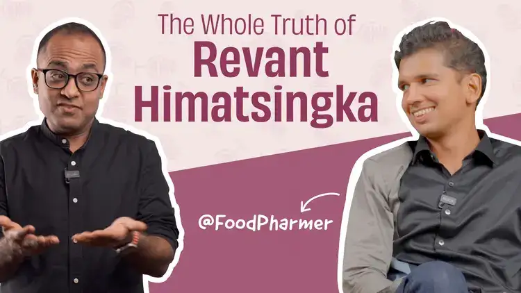 Revant Himatsingka aka “that Bournvita guy” on false food marketing | The Whole Truth Project