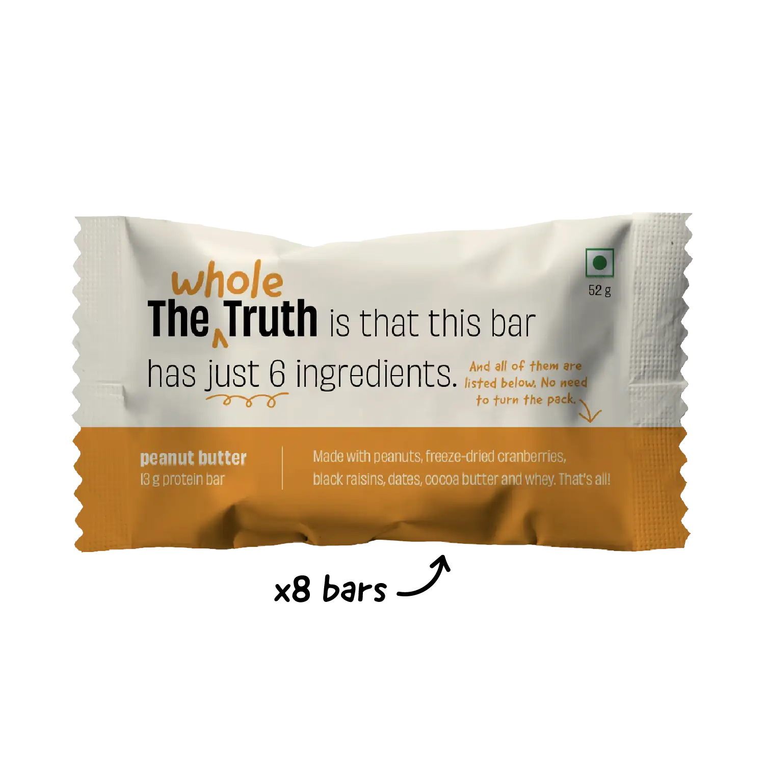 The Whole Truth Peanut Butter Protein Bars